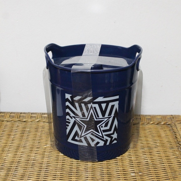 NFL Dallas Cowboys Ice Bucket w/ Scoop. - Picture 7 of 9